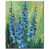 Grinding to Count Flowers Blue