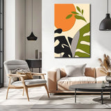 Malen nach Zahlen Tropische Blätter