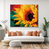 Grinding to Count Sunflowers