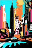 Malen nach Zahlen New York City Pop-Art