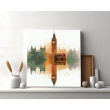 Paint by Numbers London in Watercolor