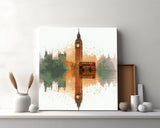 Paint by Numbers London in Watercolor