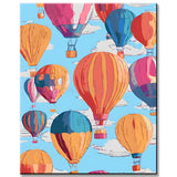 Painting by Numbers Hot Air Balloons Shipping from Germany