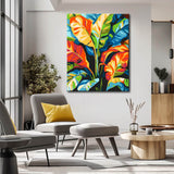 Malen nach Zahlen Tropische Kunstpflanze