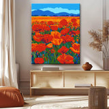 Paint by Numbers Poppy Field