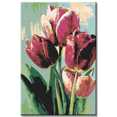 Grind to Count Purple Tulips