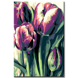 Malen nach Zahlen Tulpen Kunstmalerei