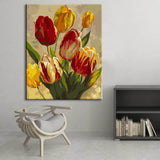 Malen nach Zahlen Blühende Tulpe