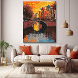 Painting by Numbers Netherlands Holland Illustration City