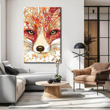 Malen nach Zahlen Kunst Tier Fuchsgesicht