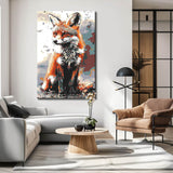 Malen nach Zahlen Fuchs im Profil