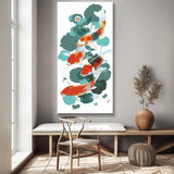 Grind after Zahlen Rote und Schwarze Fische