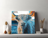 Malen nach Zahlen Highland Hochland Rind Kunst