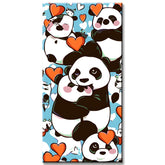 Grind nach Zahlen Panda Liebe Versand aus DE