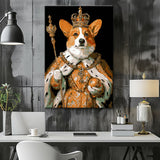 Malen nach Zahlen Der Hund der Queen Königin Corgis Versand from DE