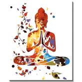 Malen nach Zahlen Buddha Kunst Farben