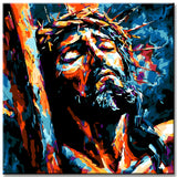 Malen nach Zahlen Kunst Jesus Christus I