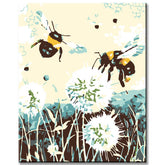 Malen nach Zahlen Kunst PusteBlumen