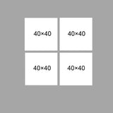 Folk Art on Wall Art – Stilvolle and Traditionelle Leinwandbilder für Ihre Wall Decoration, 4-part