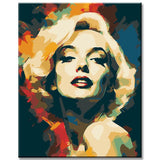 Pop-Art Kunst Ikonen als Bilderwand Farbenfrohe und Lebendige LeinwandBilder, 6-teilig