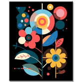 Malen nach Zahlen Bunte Blumen