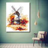 Painting by Numbers: Windmill II