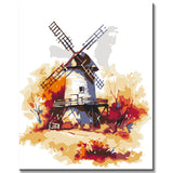 Painting by Numbers: Windmill II