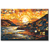 Malen nach Zahlen Mittelmeer Malerei