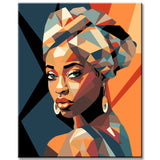 Afrikanische Kunst Bilderwand Farbenfrohe und inspirierende LeinwandBilder, 4-teilig