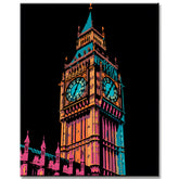 Faszinierendes Big Ben Malen nach Zahlen