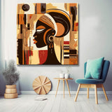 Afrikanischer Stil Malen nach Zahlen