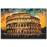 Malen nach Zahlen Impressionismus Römisches Kolosseum