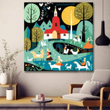 Kinderlied - Malen nach Zahlen