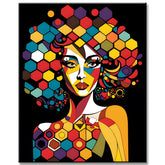 Painting by Numbers Modern Art Dots