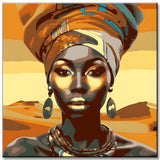 African Fashion Portraits II - Malen nach Zahlen