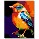 Nightingale Bird - Paint by Numbers - Picture for Adults
