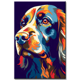 Charme der English Cocker Spaniels - Malen nach Zahlen