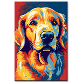 Golden Retriever - Malen nach Zahlen