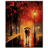 Malen nach Zahlen Hyde Park im Herbst