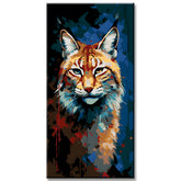 Wildkatze - Malen nach Zahlen