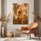 Malen nach Lenen für Erwachsene Engel mit Tauben