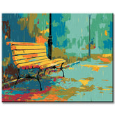 Grind after taking a picture of the bank in the rain