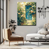 Grind nach Zahlen Rankpflanze rosarot