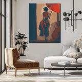 Grind after the picture of the woman