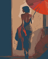 Grind after the picture of the woman