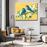 Painting by Numbers Birds on Flower Vine