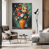 Grind nach Zahlen Blumenstrauss