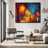 Grind nach Zahlen Bilder Allee im Rain