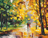 Grind nach Zahlen Bilder Spaziergang