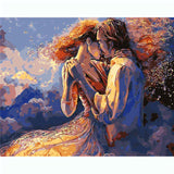 Malen nach Zahlen Tanzpaar